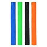 Top Picks: Best Cricket Bat Grips That Enhance Your Game SPORTAXIS Cricket Bat Grips - Premium Quality Durable Rubber For Better Shock Absorption-Extra Cushioning For Soft Feel (Pack Of 4) |Ring Chevron Cricket Bat Grips|