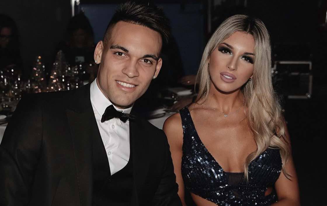 Lautaro Martinez and Augusta Gandolfo