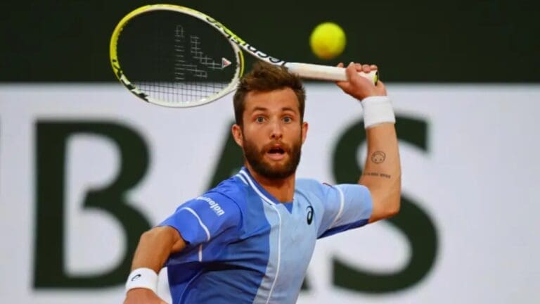 Who is Corentin Moutet Coach Right Now