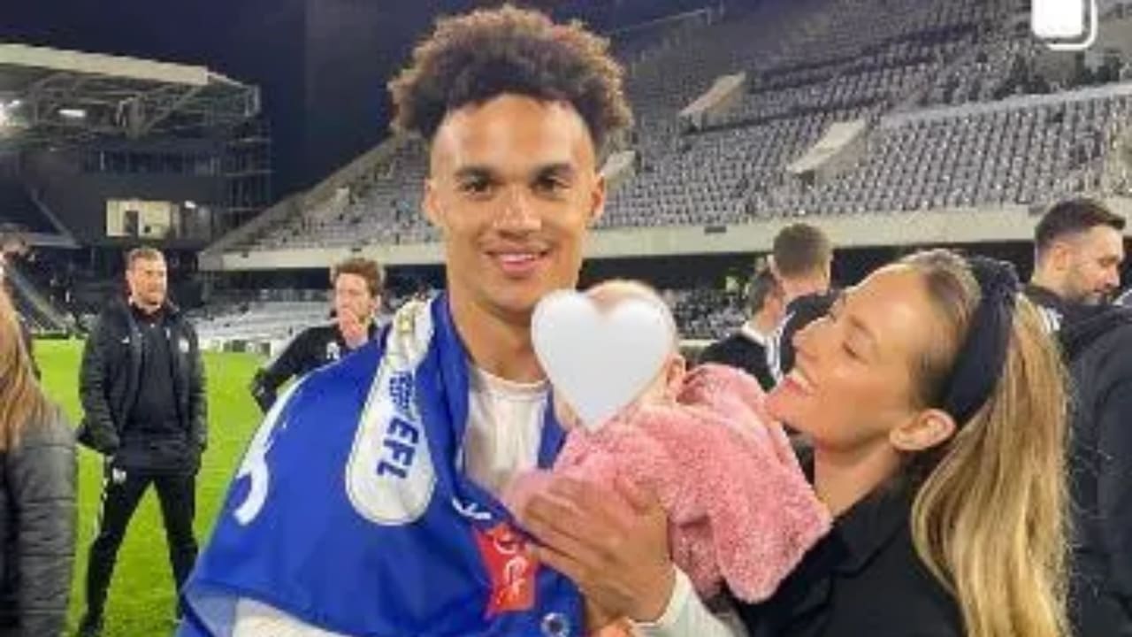 Antonee Robinson his wife Darcy Myers