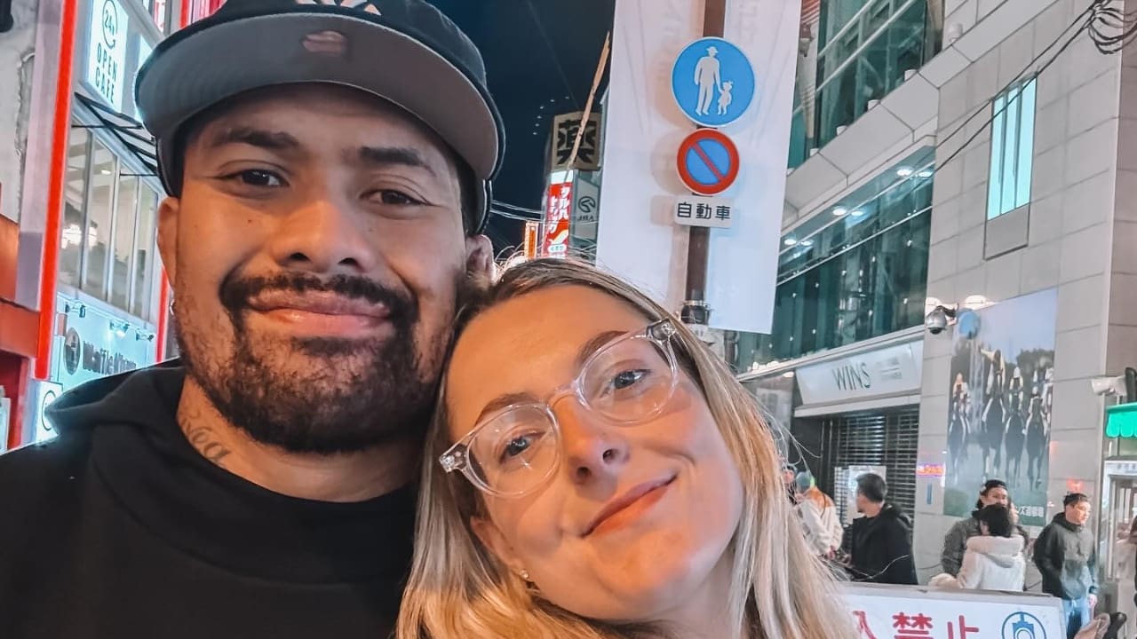 Ardie Savea wife is Saskia Savea