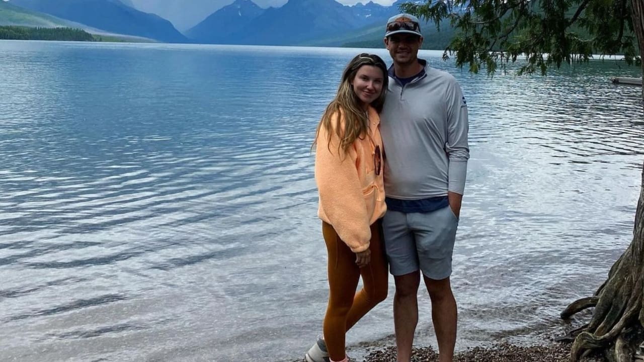Beau Hossler with his girlfriend Ashley Haight