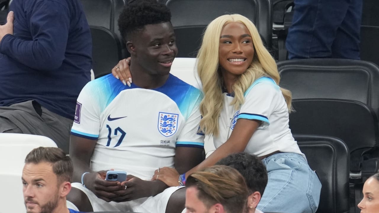 Bukayo Saka is currently in a relationship with Tolami Benson
