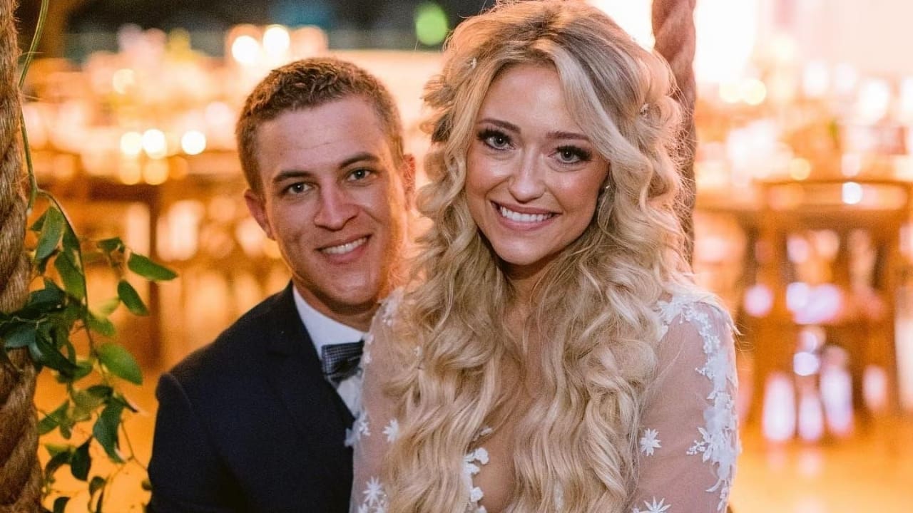 Cameron Champ with his wife Jessica Birdsong Champ