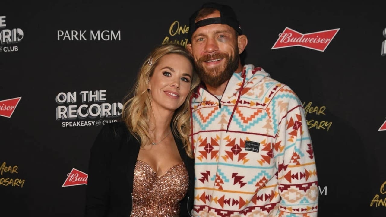 Donald Cerrone with his wife Biography