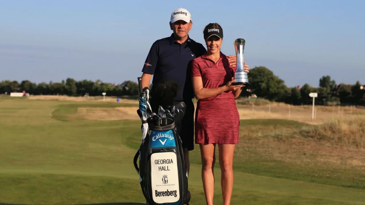 Georgia Hall is currently dating Harry Tyrrell