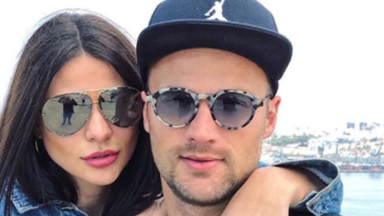 Haris Seferovic's girlfriend Amina steps