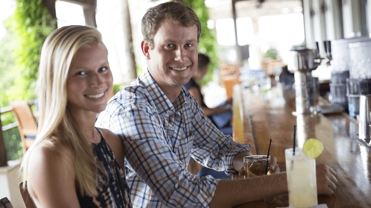 Harris English with his wife Helen Marie Bowers