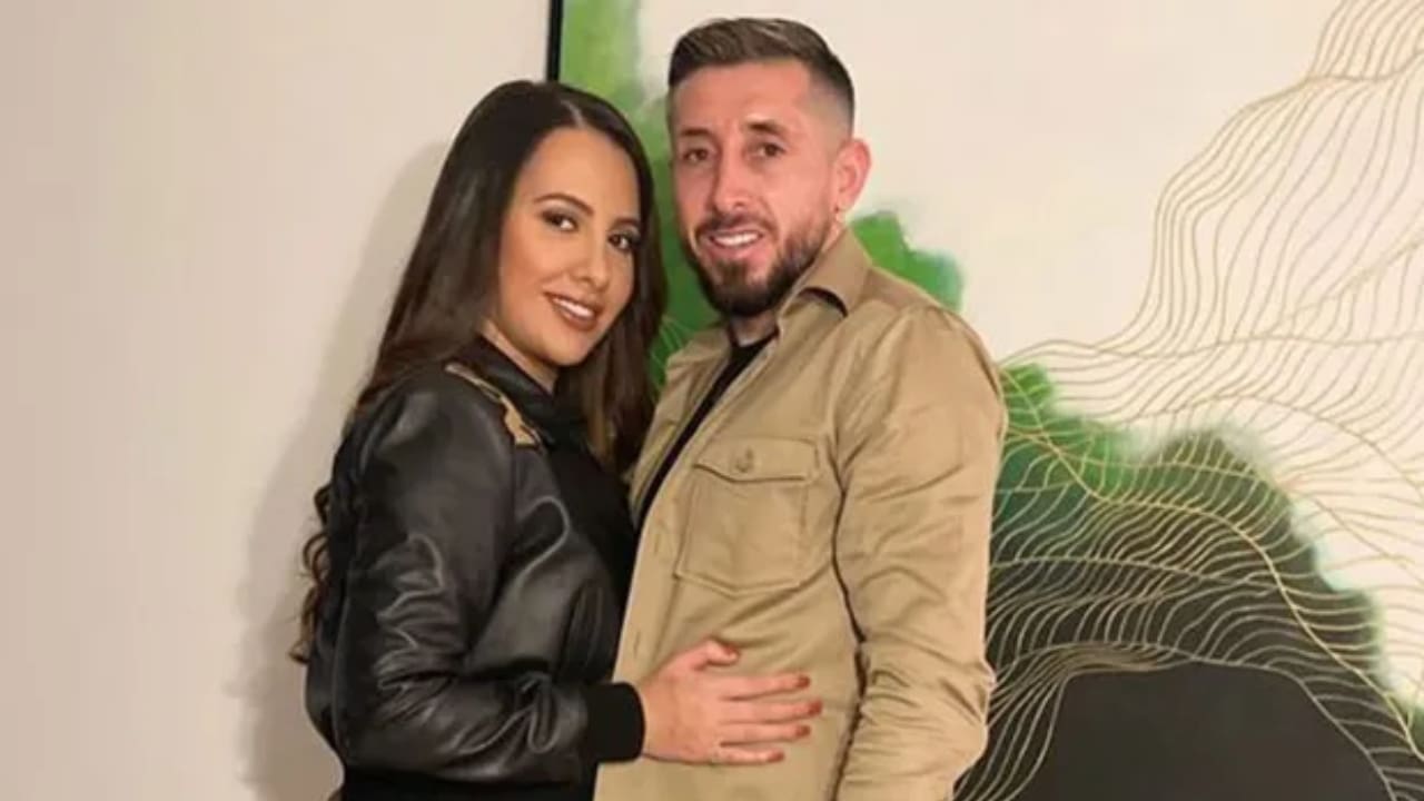 Hector Herrera's wife, Shantal Mato