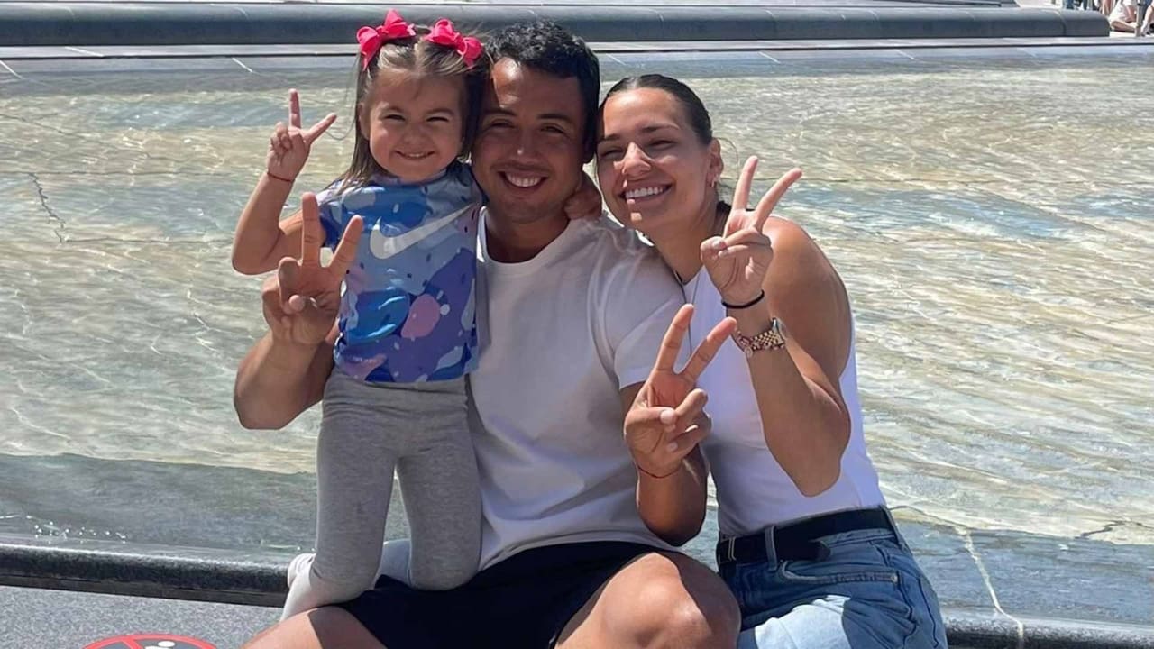 Hugo Dellien's wife is Camila Giangreco Campiz