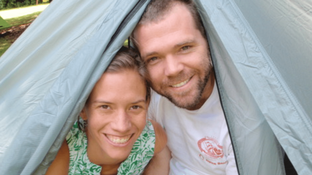 Jennifer Pharr Davis with her husband Brew Davis
