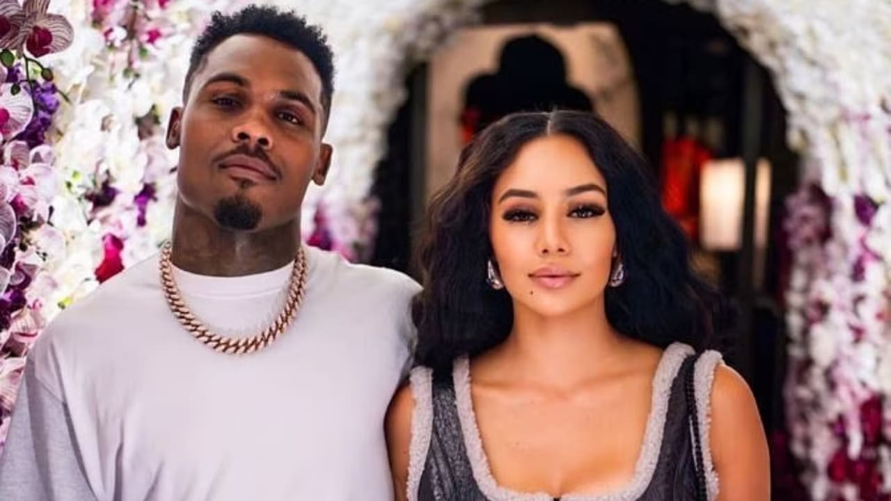 Jermell Charlo with his wife Chy Westbrook