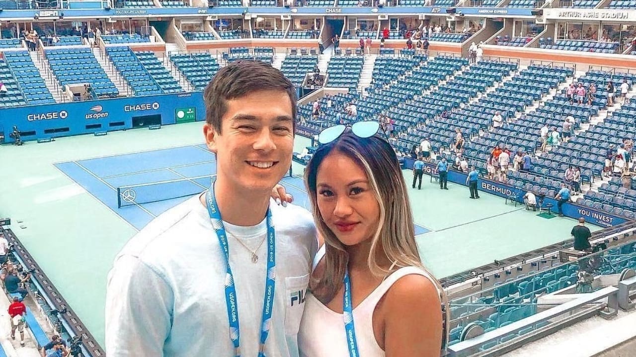 Mackenzie McDonald with his girlfriend Maria Mateas
