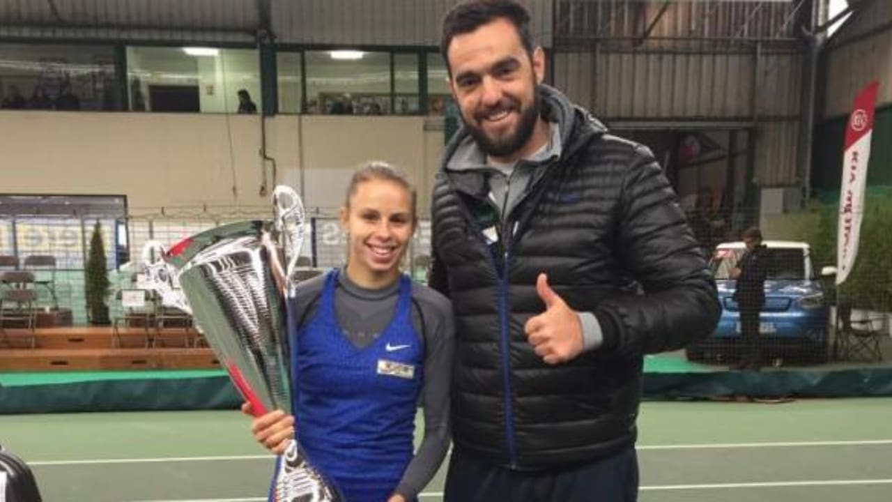 Magda Linette is dating Izo Zunić