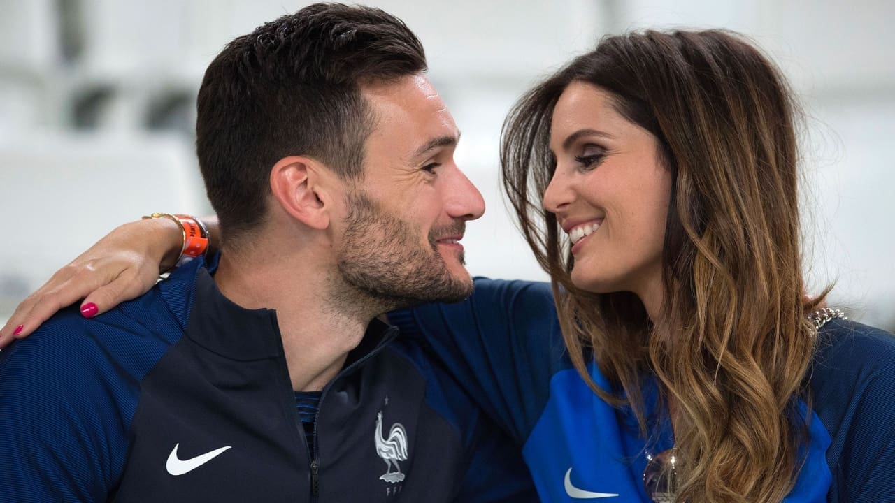 Marine Lloris and Hugo Lloris
