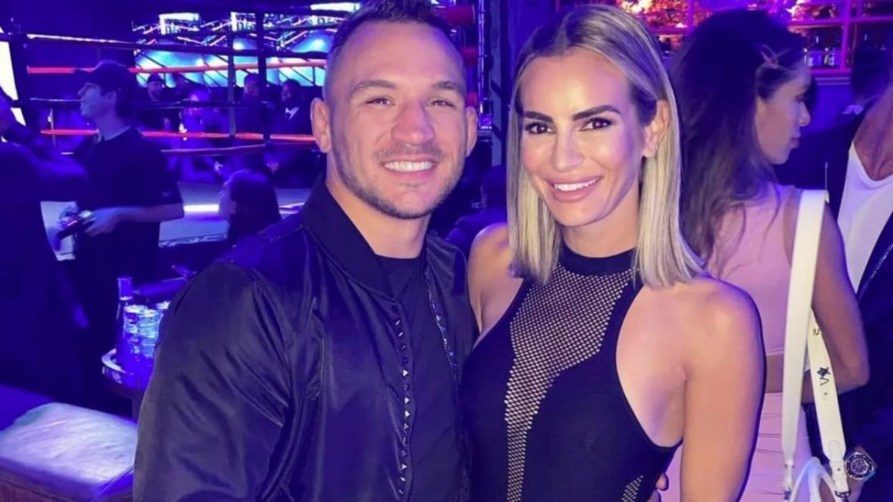 Michael Chandler with his wife Brie Willett