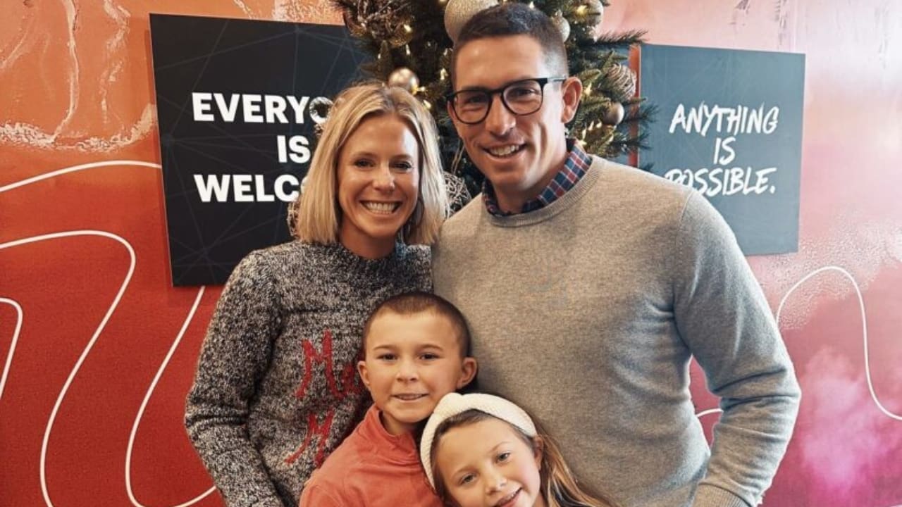 Scott Stallings with his wife Jennifer White