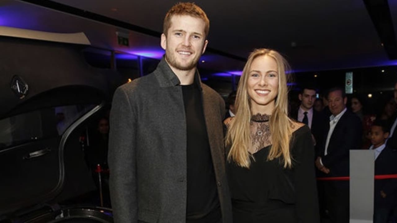Eric Dier is in a relationship with Maria Hansen