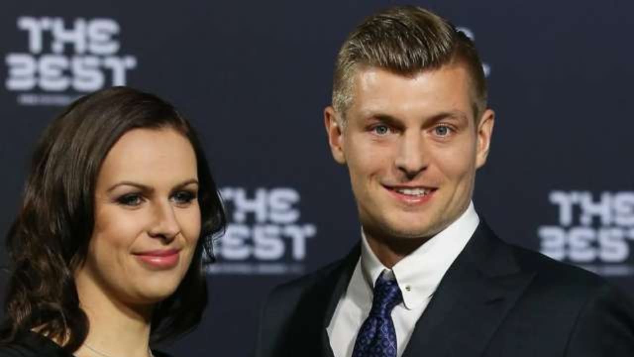 Toni Kroos is married to Jessica Farber