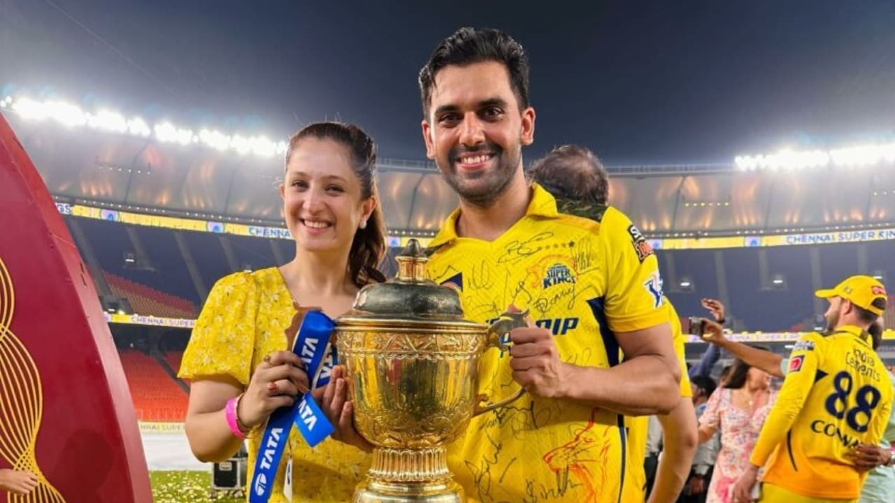 Deepak Chahar wife Jaya Bhardwaj