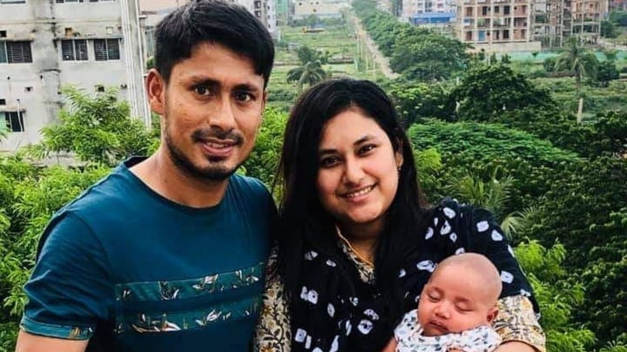 Mohammad Ashraful wife is Anika Taslima Orchi
