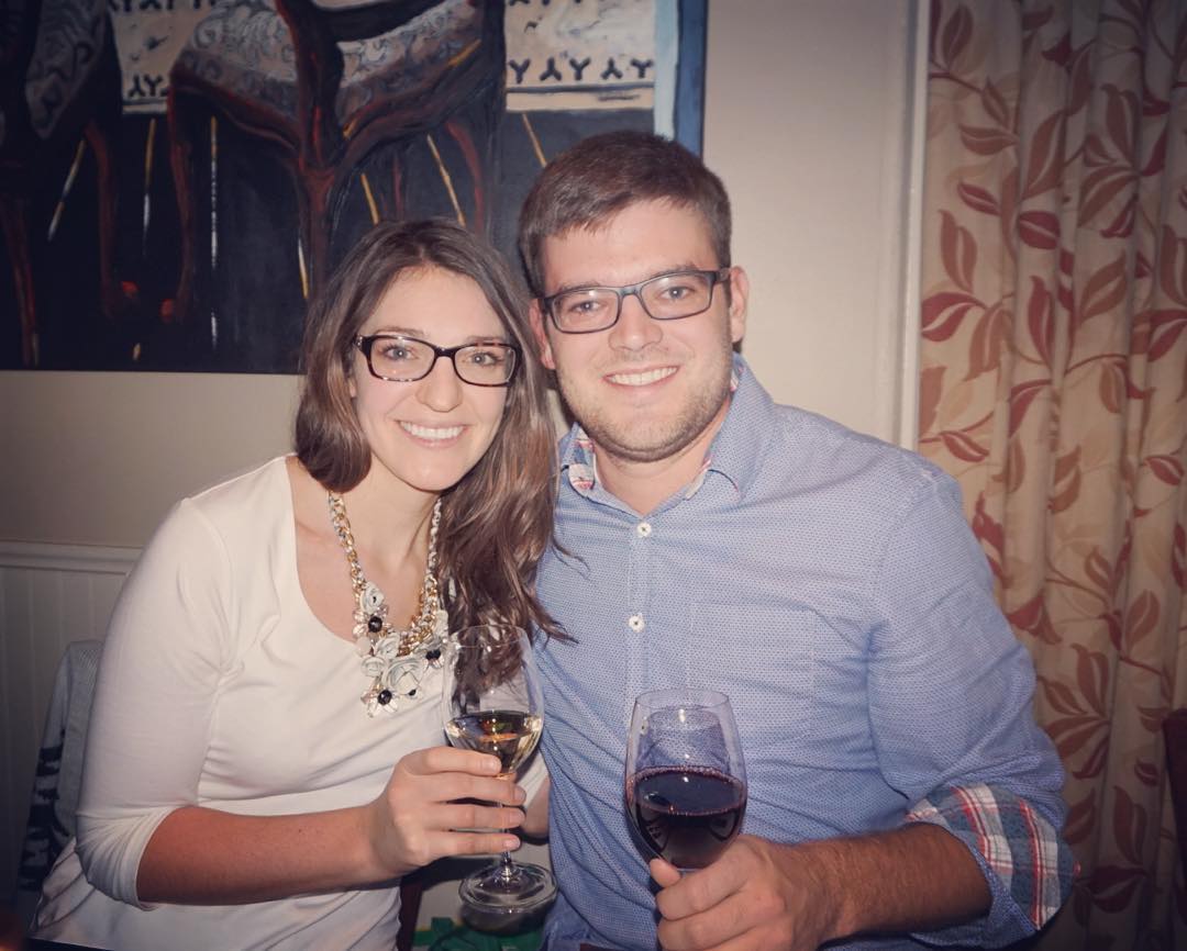 Corey Conners with his wife Malory Conners