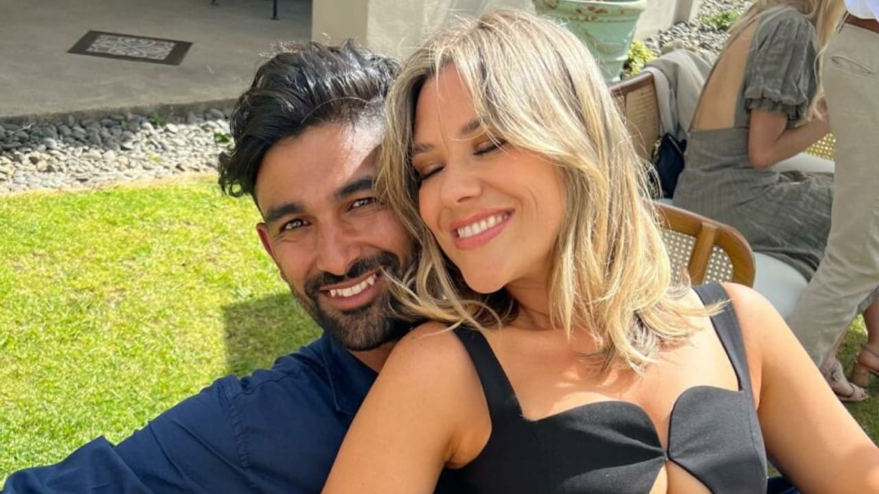 Ish Sodhi wife Angelina