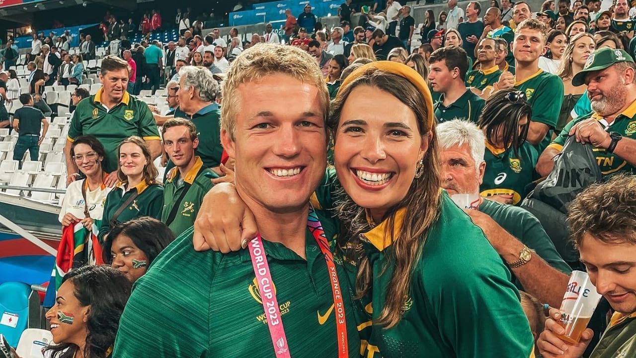 Pieter-Steph du Toit wife Willemien