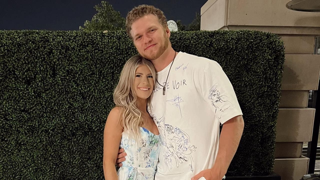 Aidan Hutchinson girlfriend Alivia Rose Callaghan