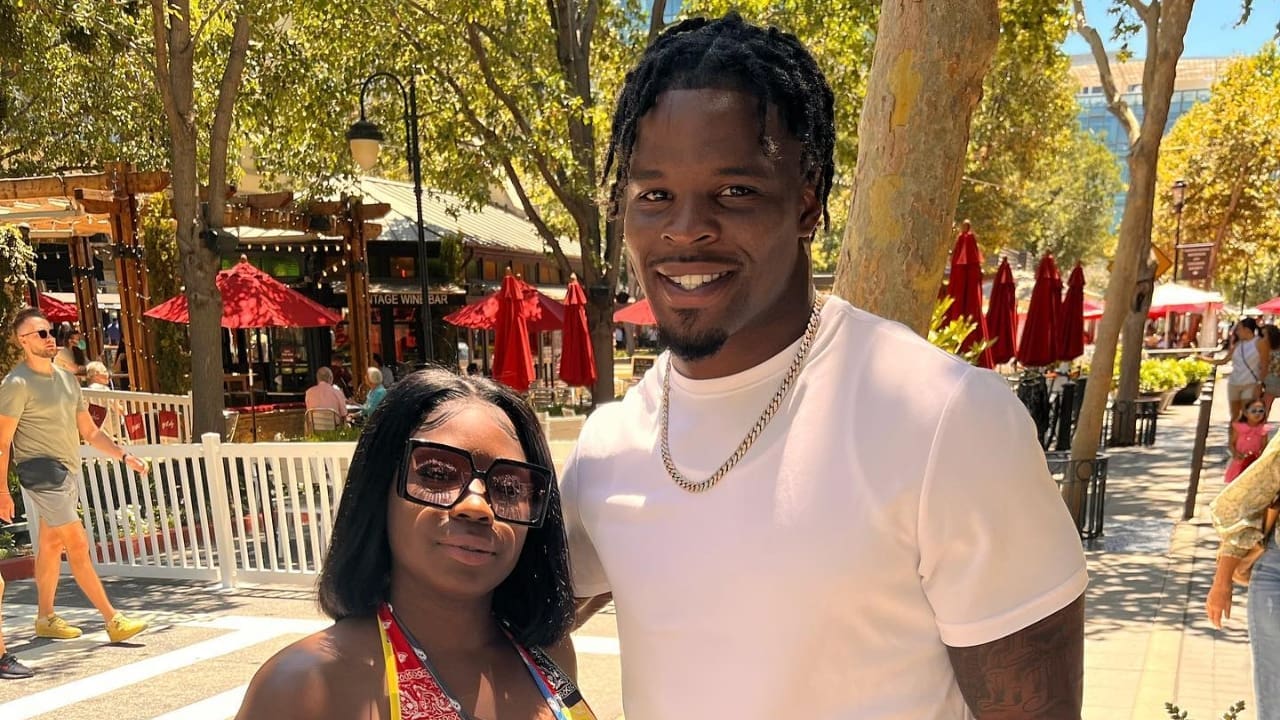 Dre Greenlaw girlfriend is Queida Cooper