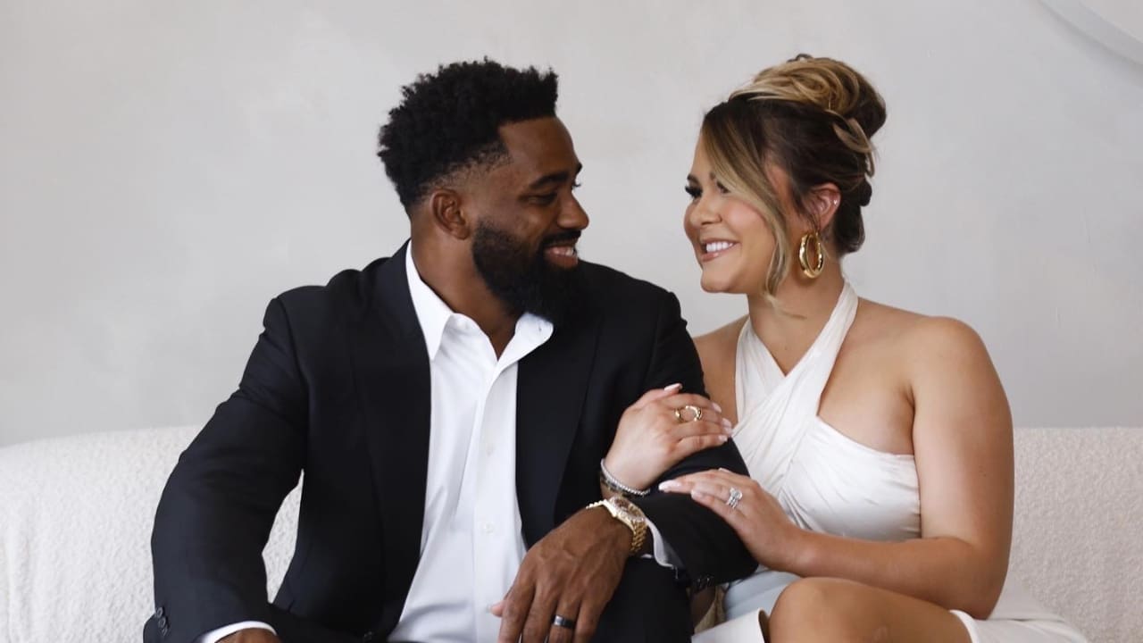 Raheem Mostert wife Devon Beckwith