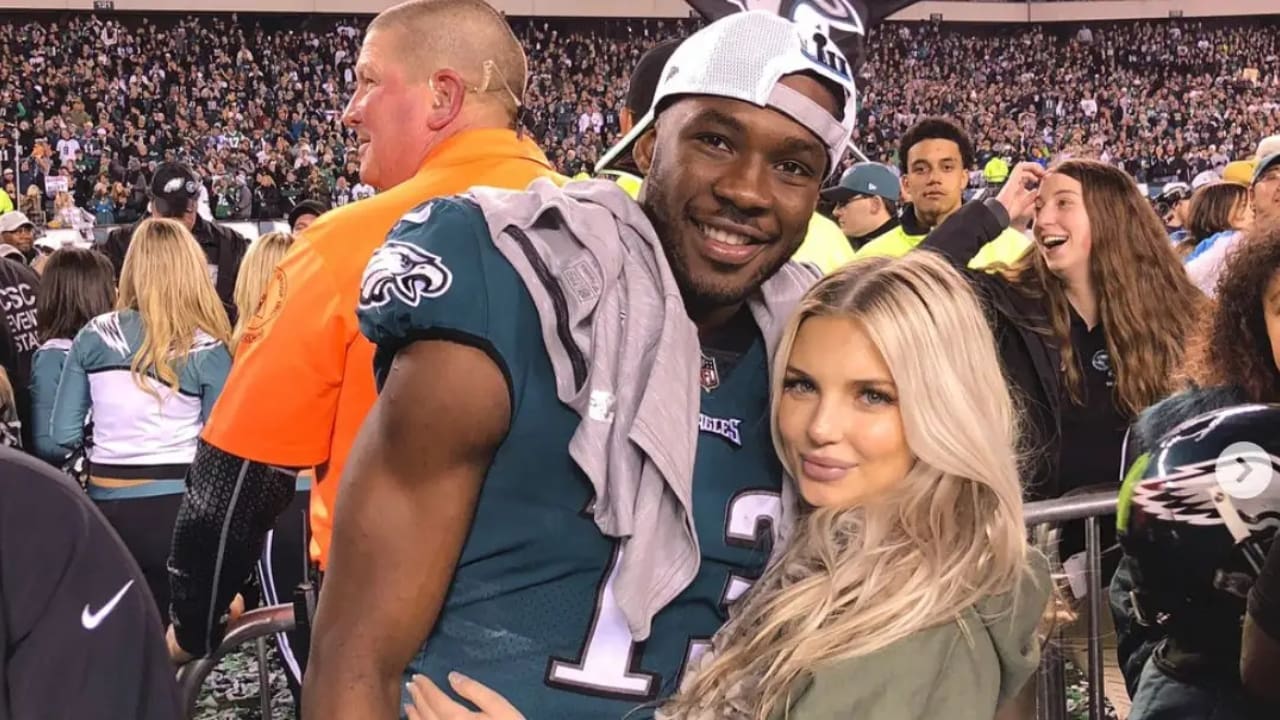 Nelson Agholor in a relationship with Viviana Volpicelli