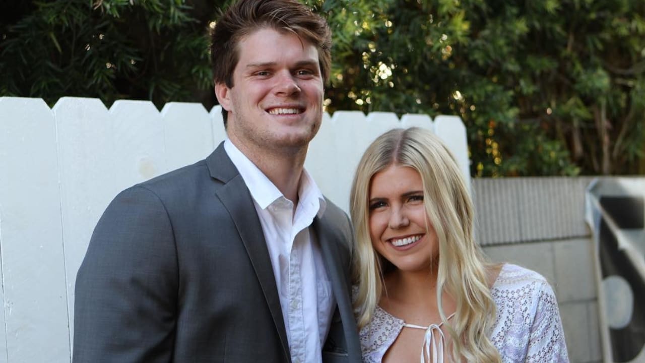 Sam Darnold ex Claire Kirksey