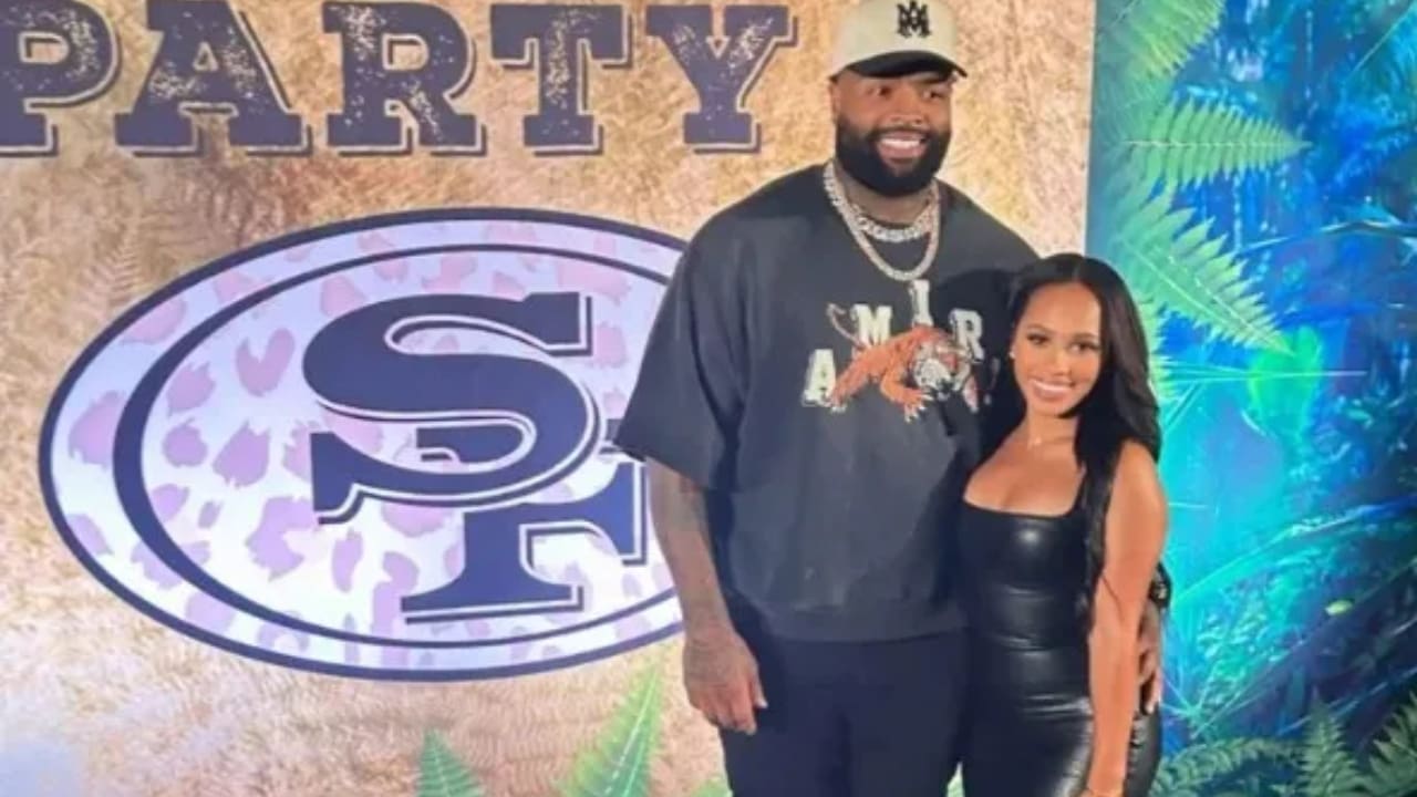 Trent Williams wife is Paloma Adams