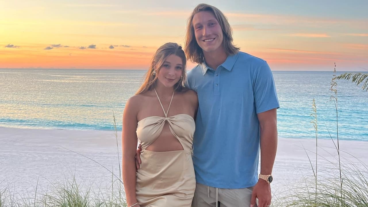 Trevor Lawrence wife Marissa Mowry