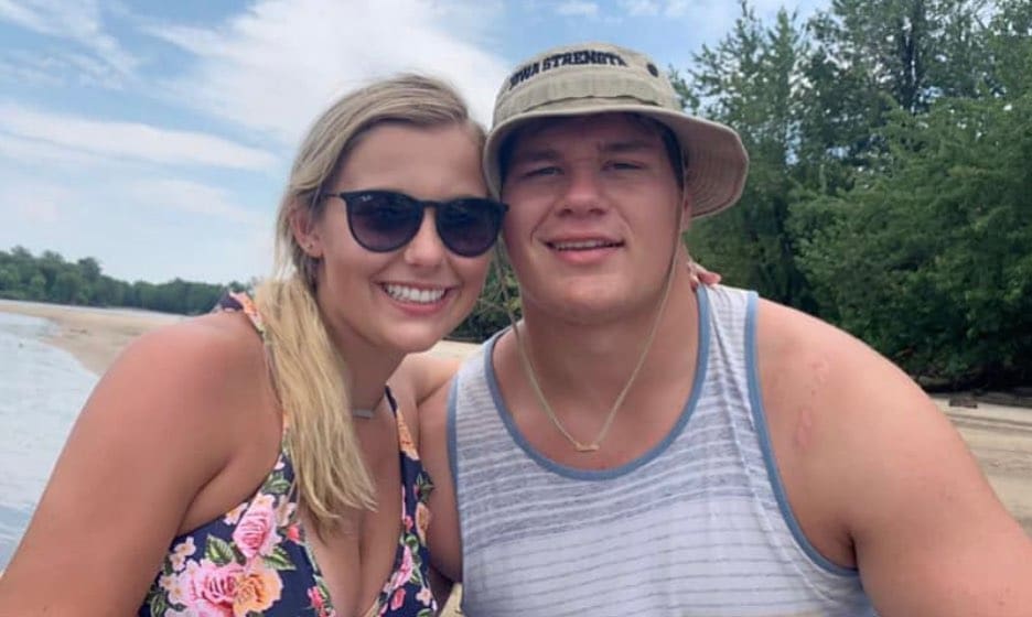 Tyler Linderbaum girlfriend Rachel