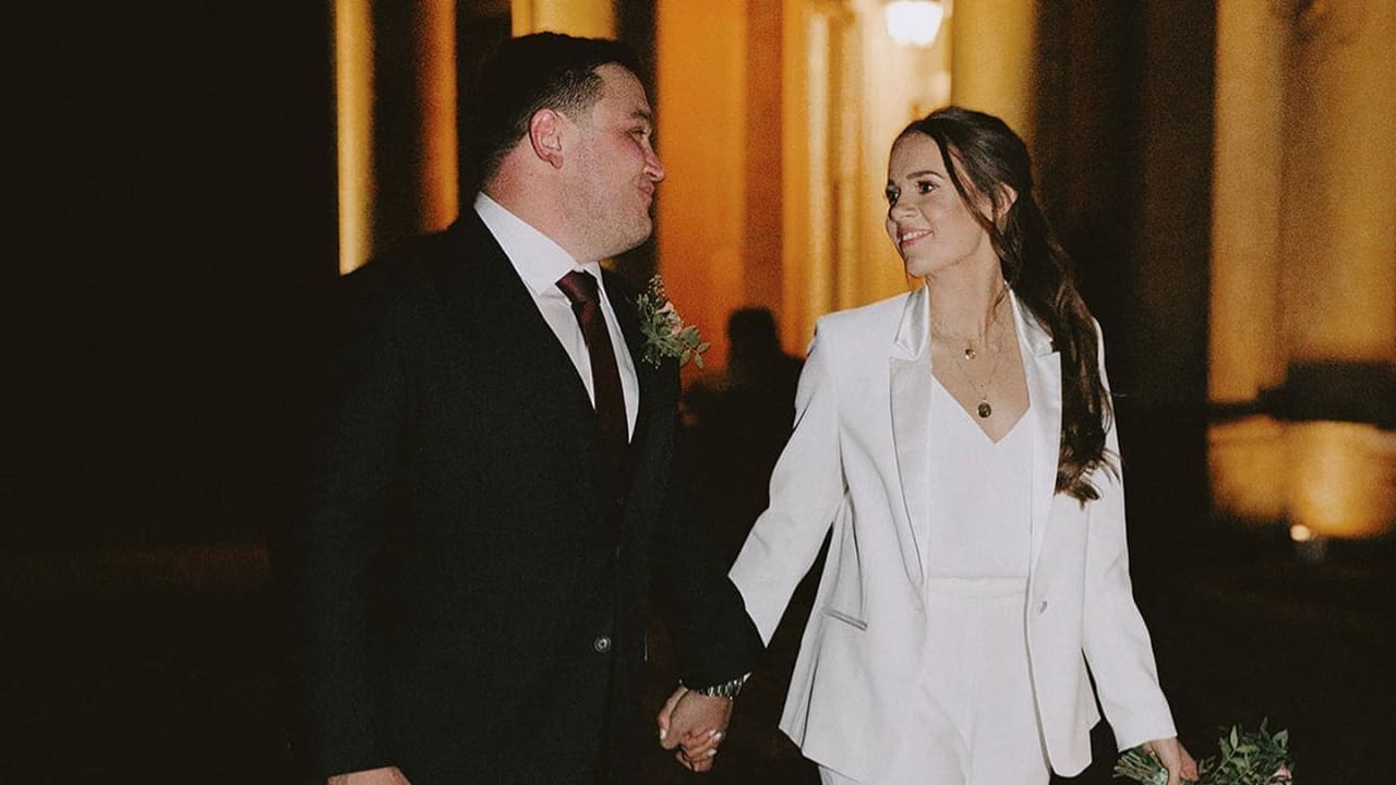 Jame George wife Katie