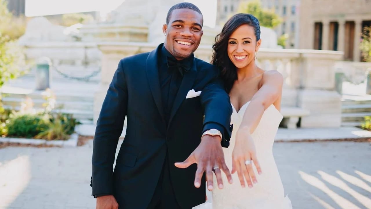 Jordan Burroughs wife Lauren Mariacher
