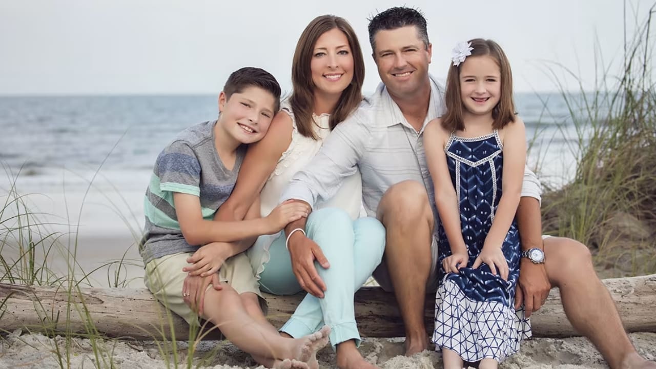 Ryan Palmer's family