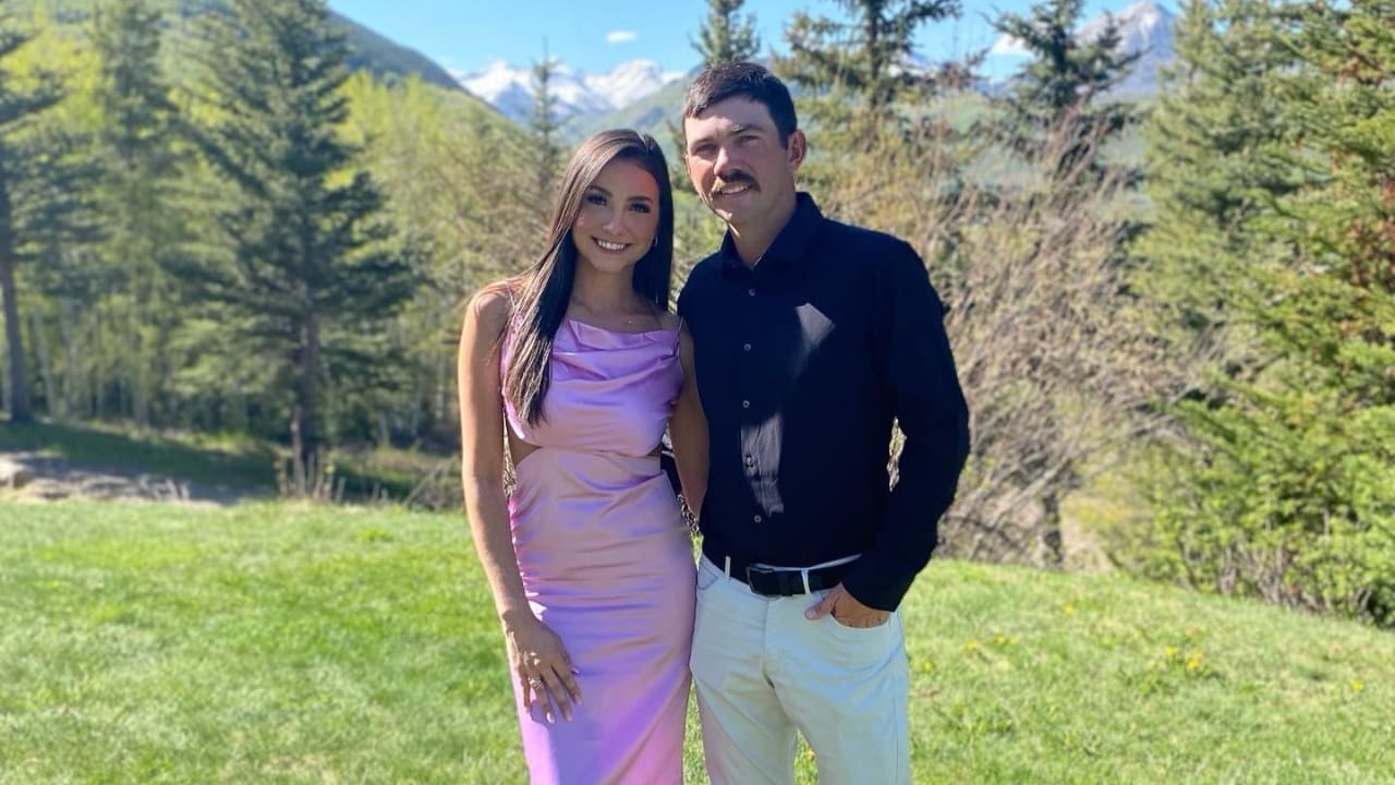 Chandler Phillips with his wife Lexus Mucha