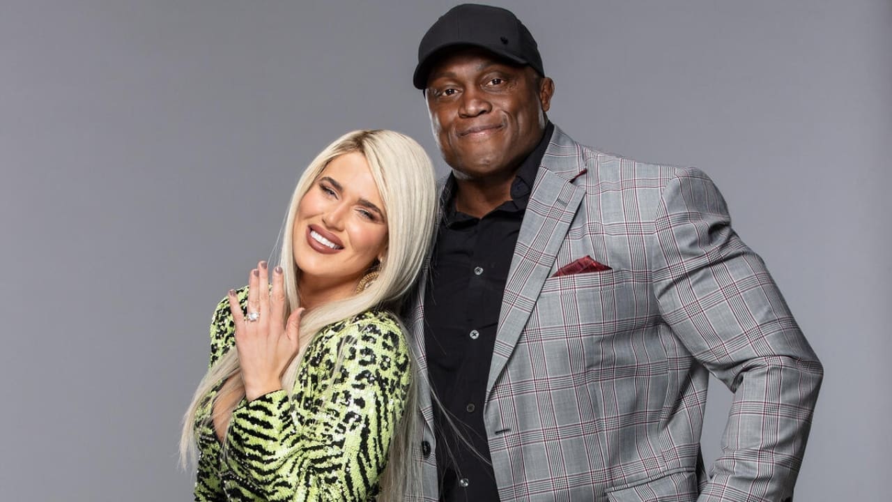 Bobby Lashley with Kristal Marshall
