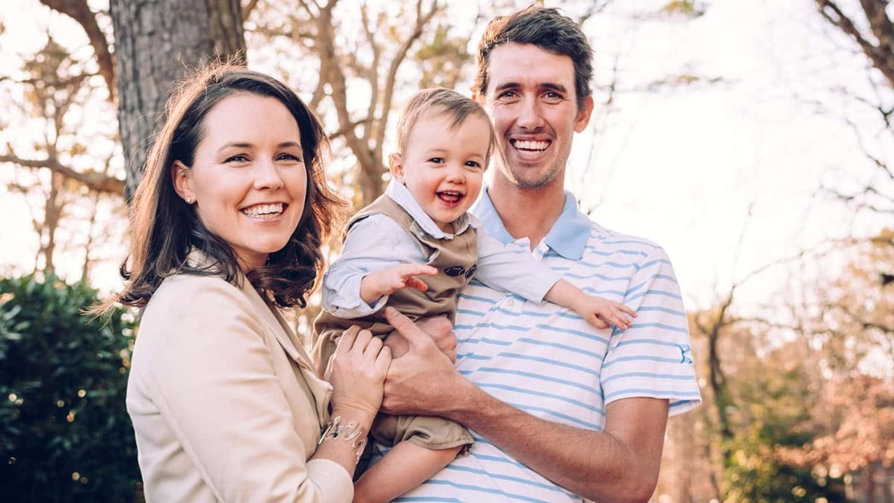 Chesson Hadley with his wife Amanda Hadley