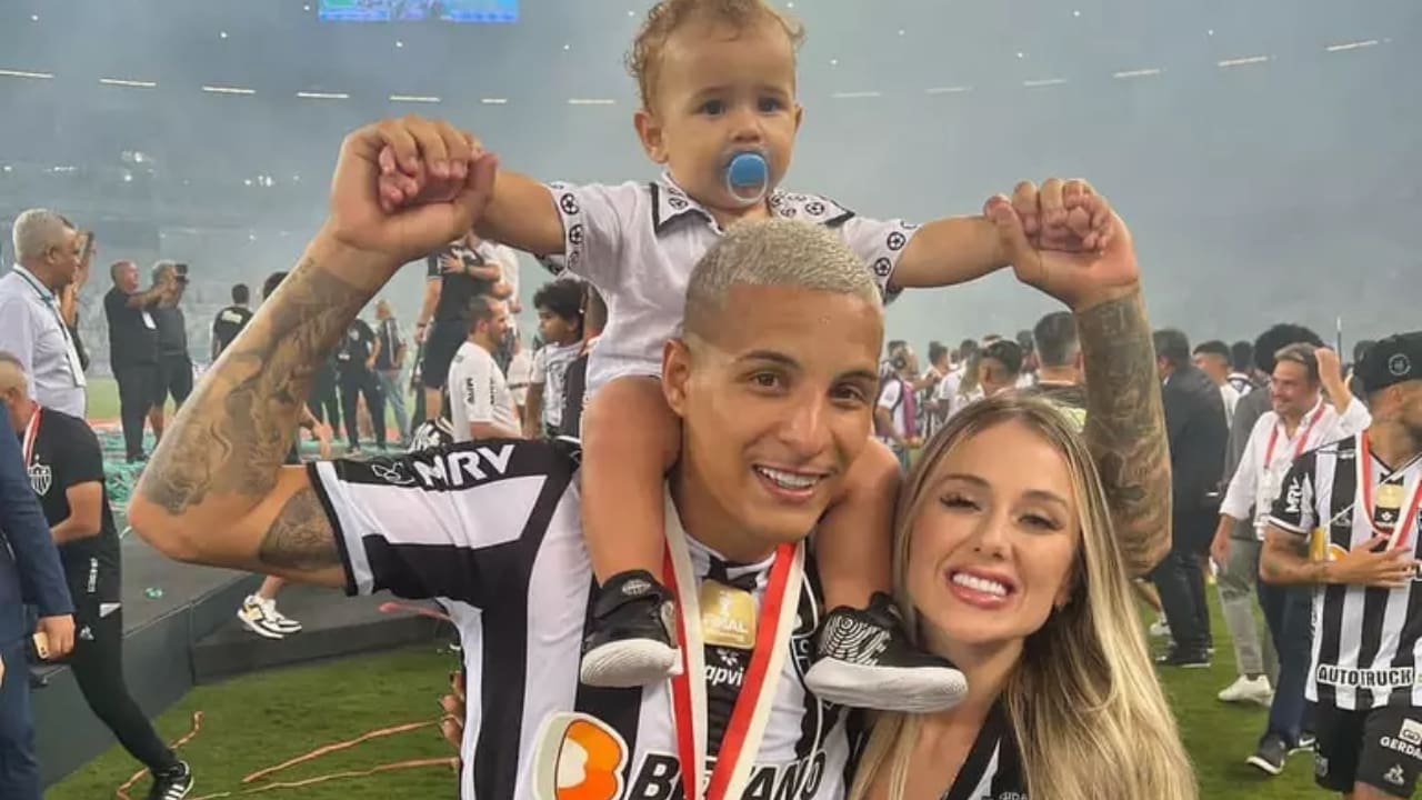 Guilherme Arana with his wife Gabriela Melchoi