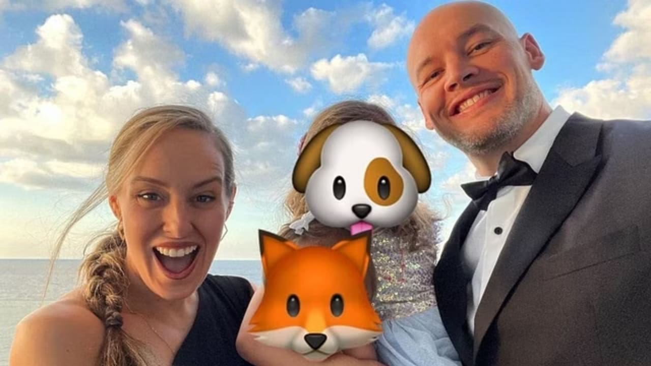 Baron Corbin with his wife Rochelle Roman