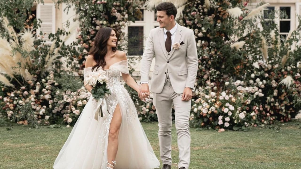 Harry Maguire wife Fern Hawkins