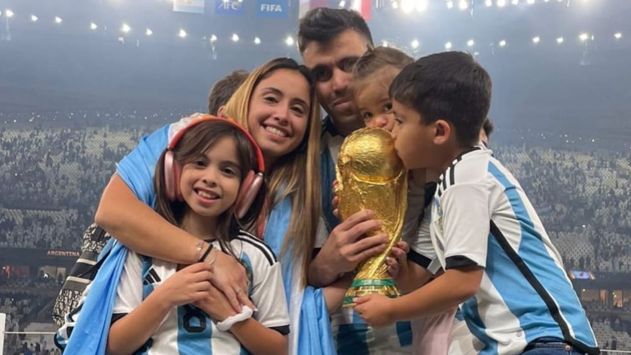 Marcos Acuna wife Julia Silva