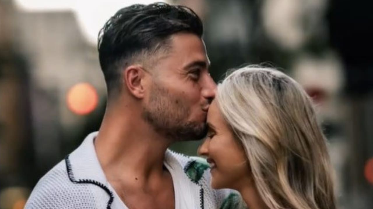 Marcus Stoinis with his girlfriend Sarah Czarnuch