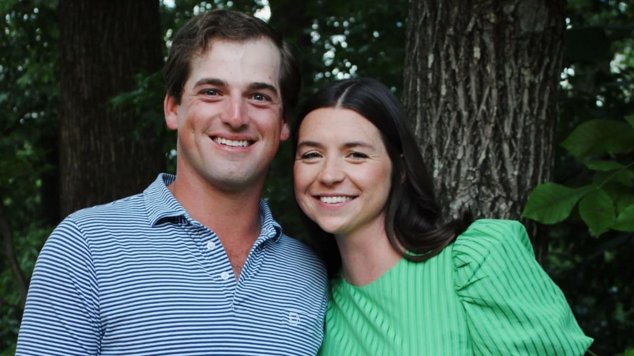 Wilson Furr with his Fiance Shelton James