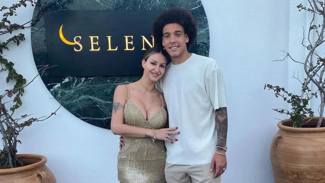 Wout Faes wife Linde Faes