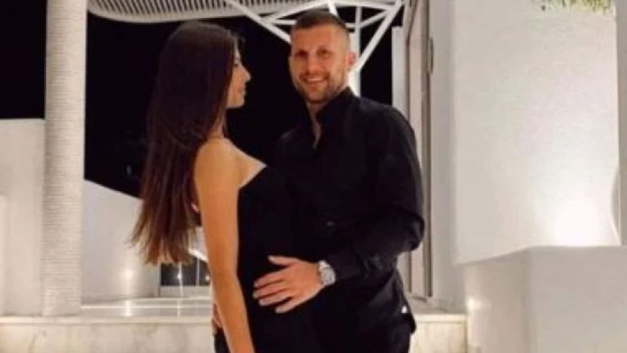 Ante Rebić girlfriend Klara Pinjuh